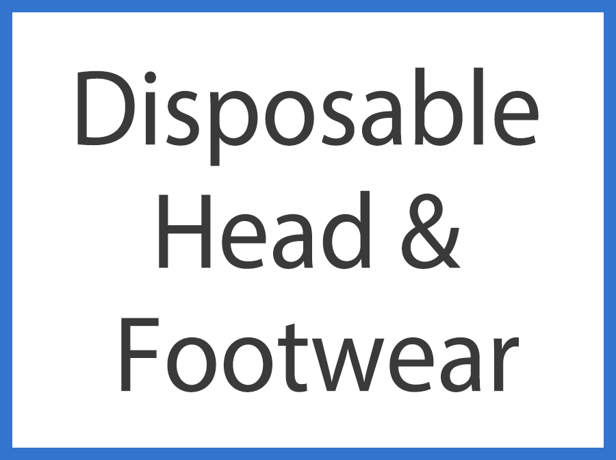 Disposable Head and Footwear